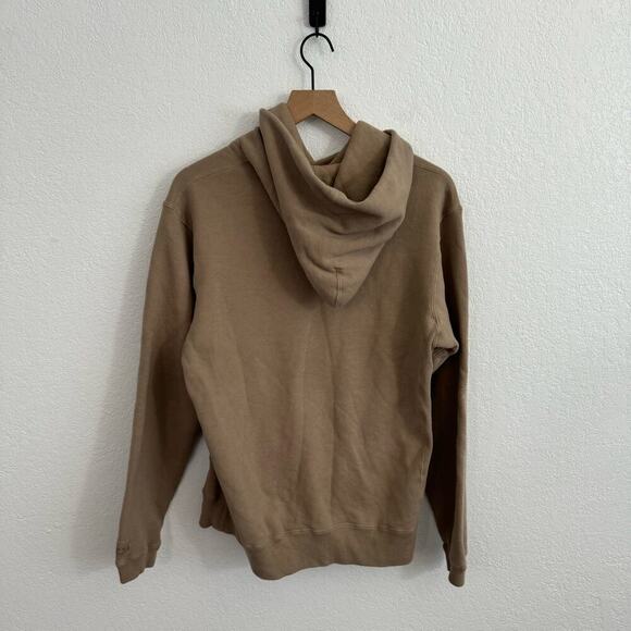 Nonnative Dweller Overdyed "Feeling" Cotton Hoodie Sweatshirt Beige Medium - Picture 6 of 13